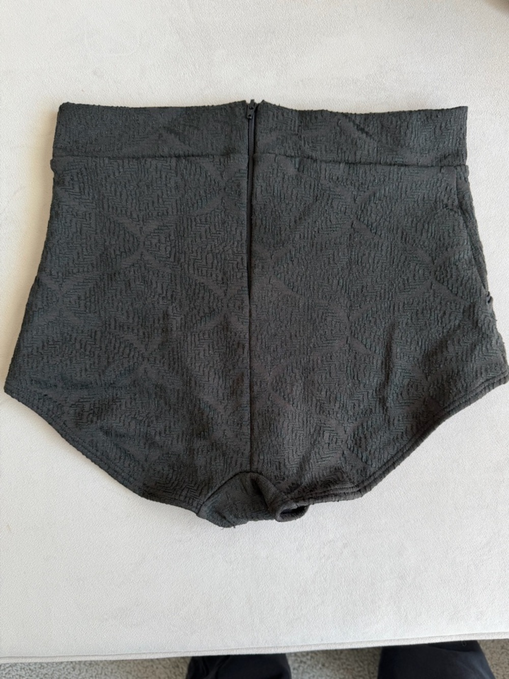 FREE PEOPLE Seea Georgia High-Waisted Surf Black Bikini Bottoms sz M nwot - Picture 3 of 6
